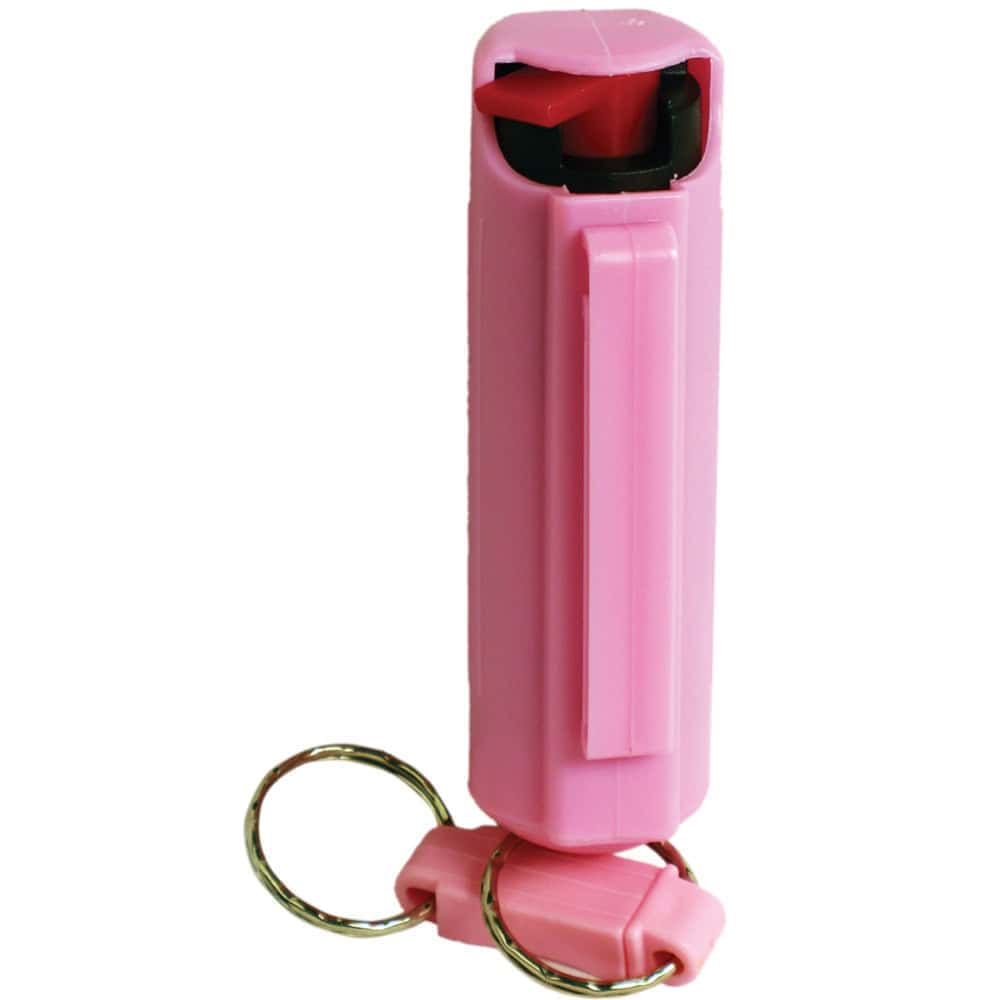 Pepper Shot 1.2% MC 1/2 oz Pepper Spray Hard Case Belt Clip and Quick Release Key Chain - Image 6