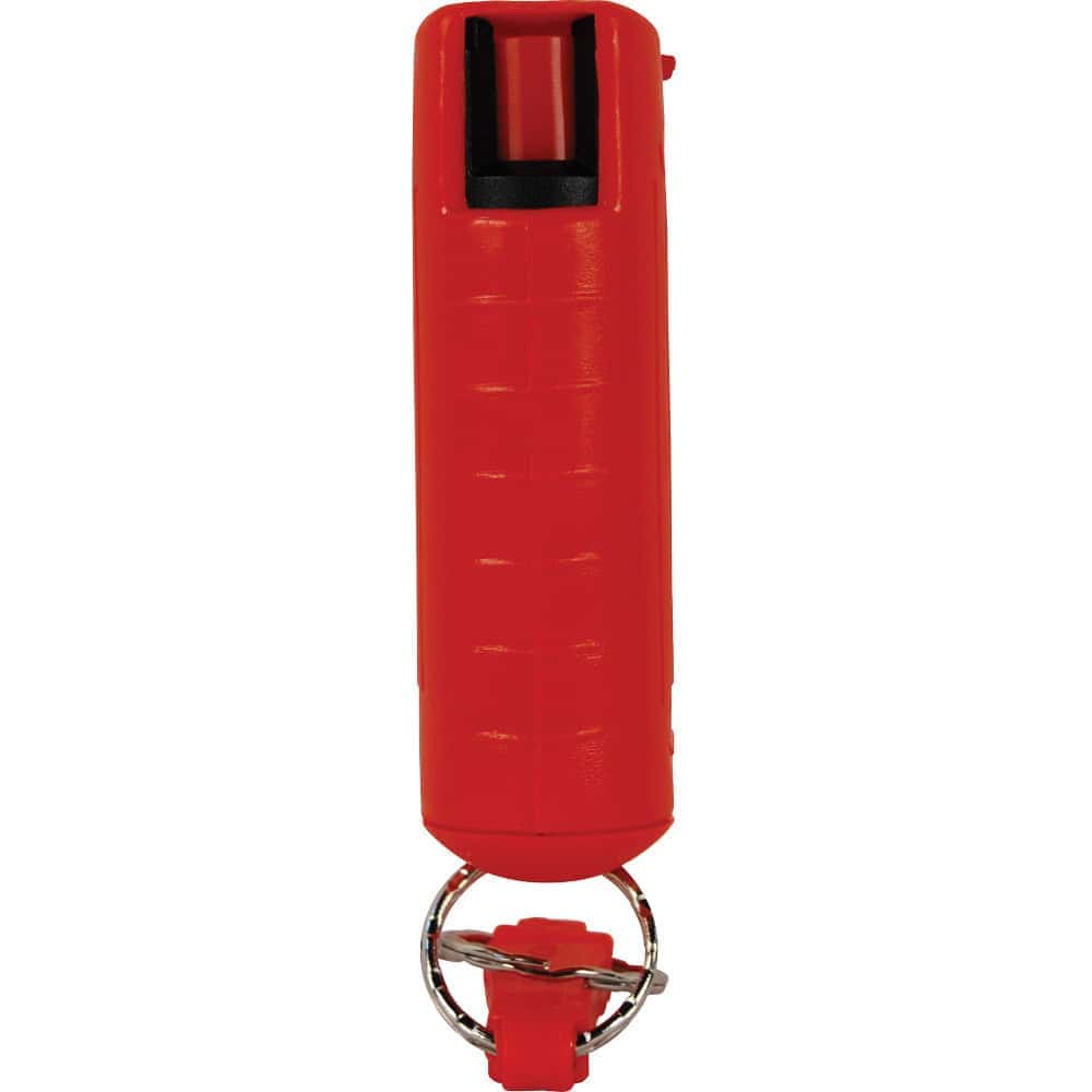 Pepper Shot 1.2% MC 1/2 oz Pepper Spray Hard Case Belt Clip and Quick Release Key Chain - Image 9